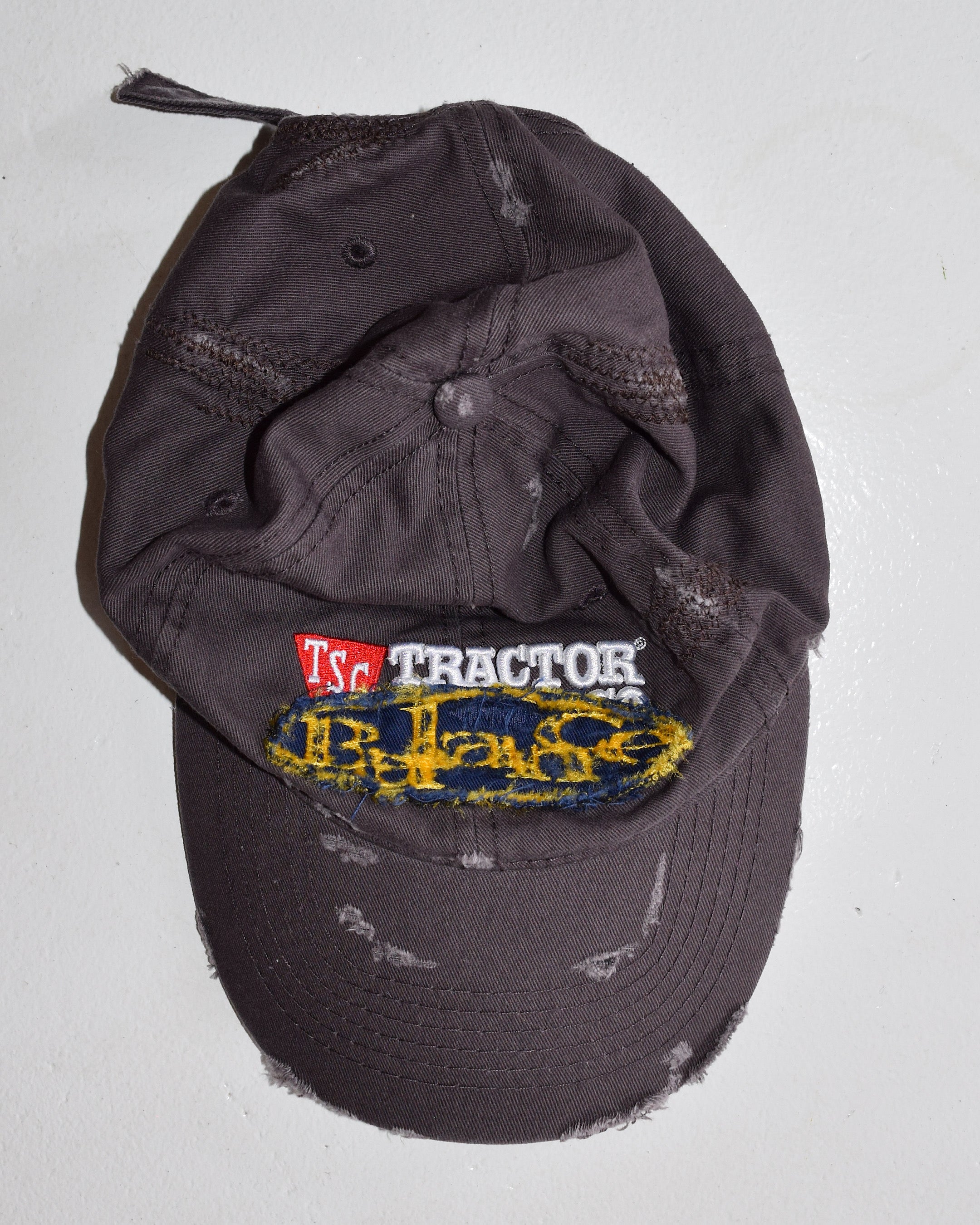 BALANCE OKAYAMA / BALANCE oval logo Distressed cap - No.7