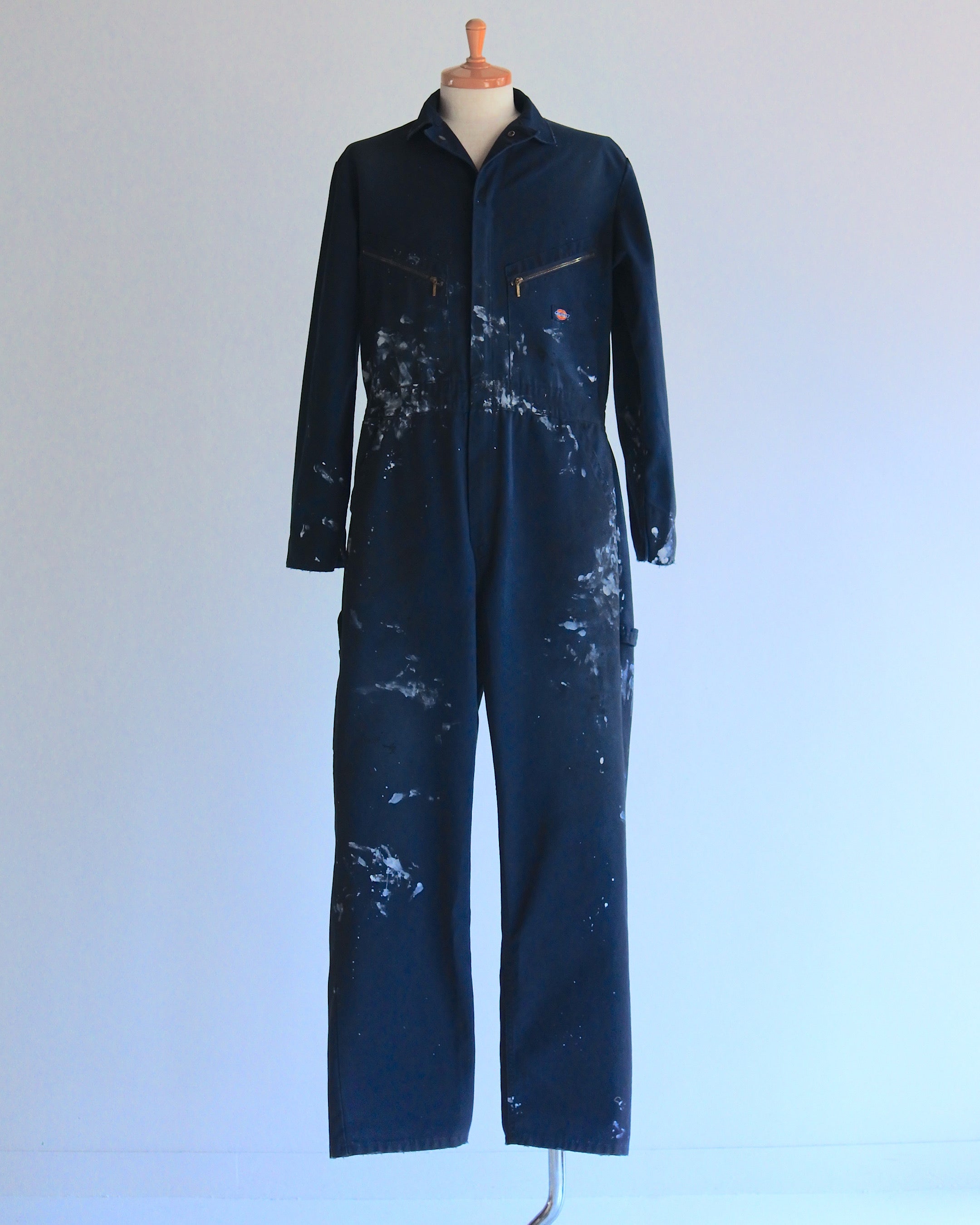 ANACHRONORM / FADED WORK JUMPSUITS - DARK NAVY