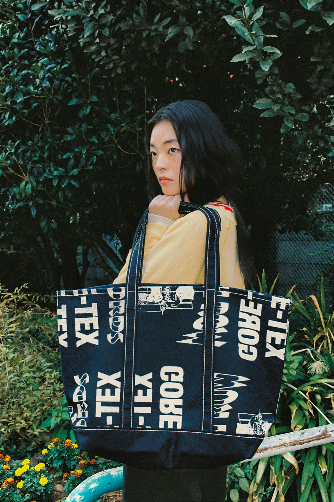 FIFTH GENERAL STORE / A PATIENT MAN’S ANTICS Canvas Tote Bag / Matthew Miller + Fifth