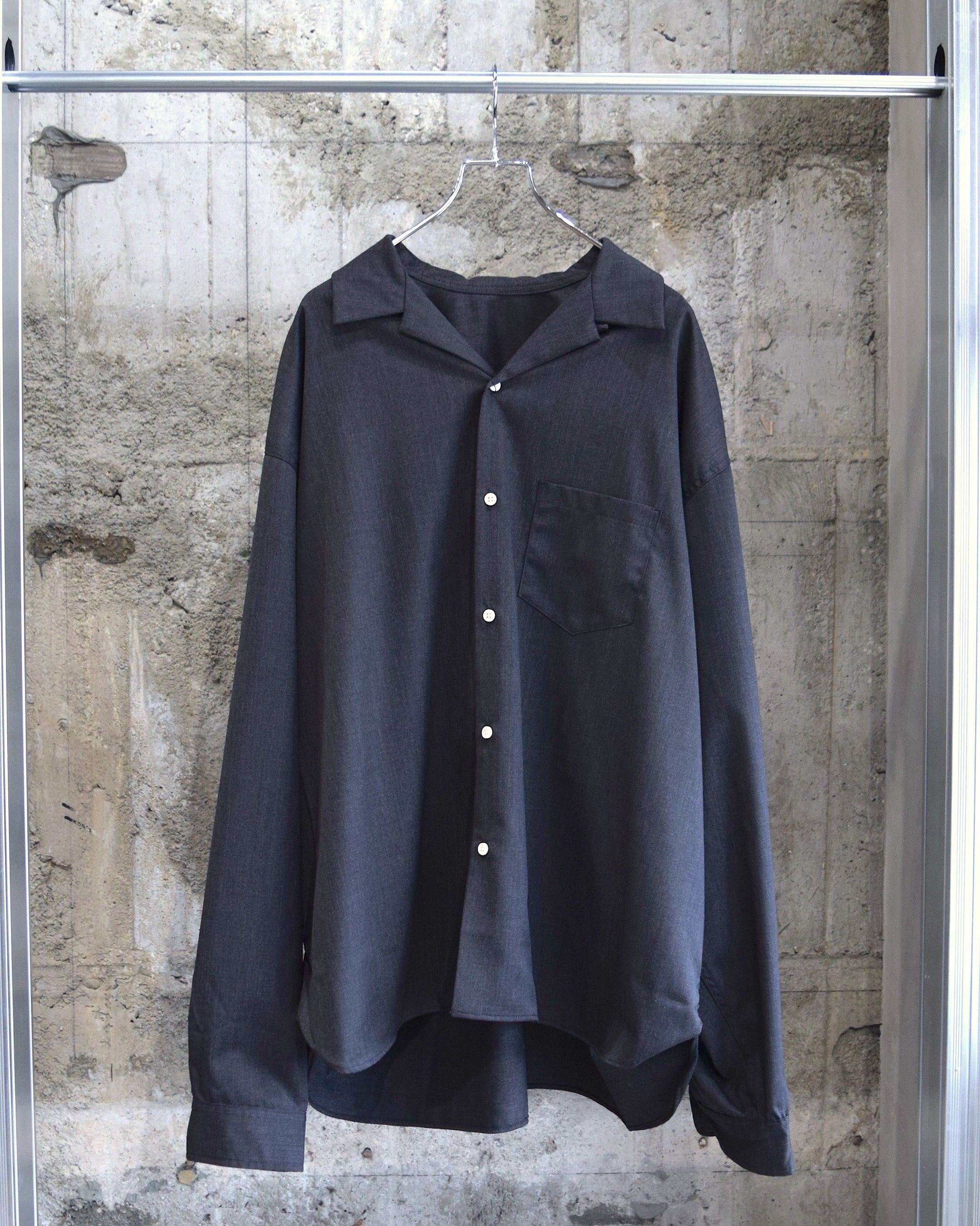 Sillage / re-enginnered overshirt - anthracite