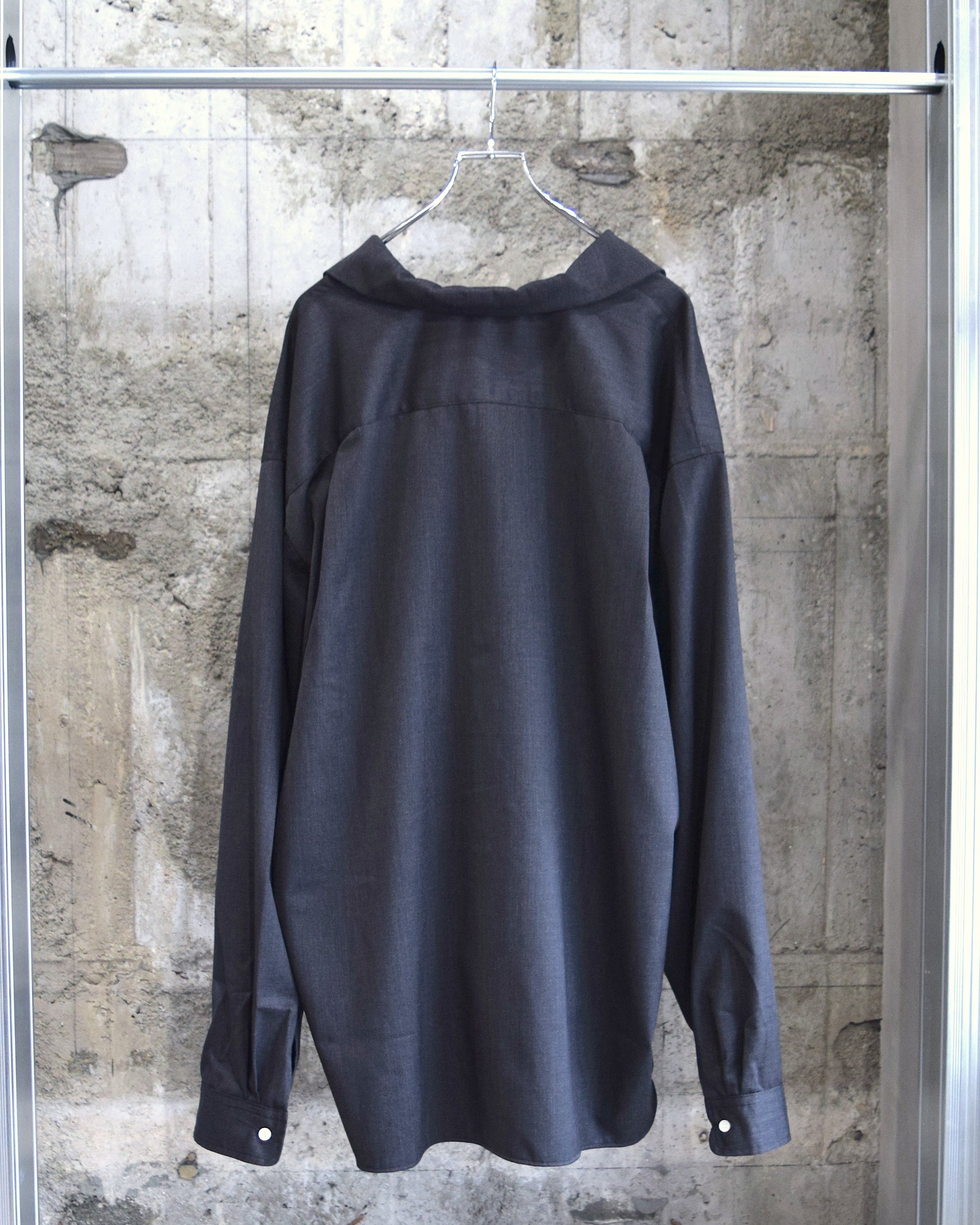 Sillage / re-enginnered overshirt - anthracite