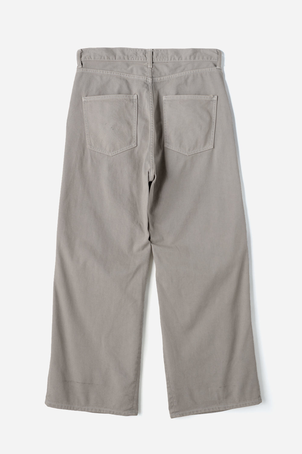 FIFTH GENERAL STORE / Knee Pleated Baggy Pants - Gray