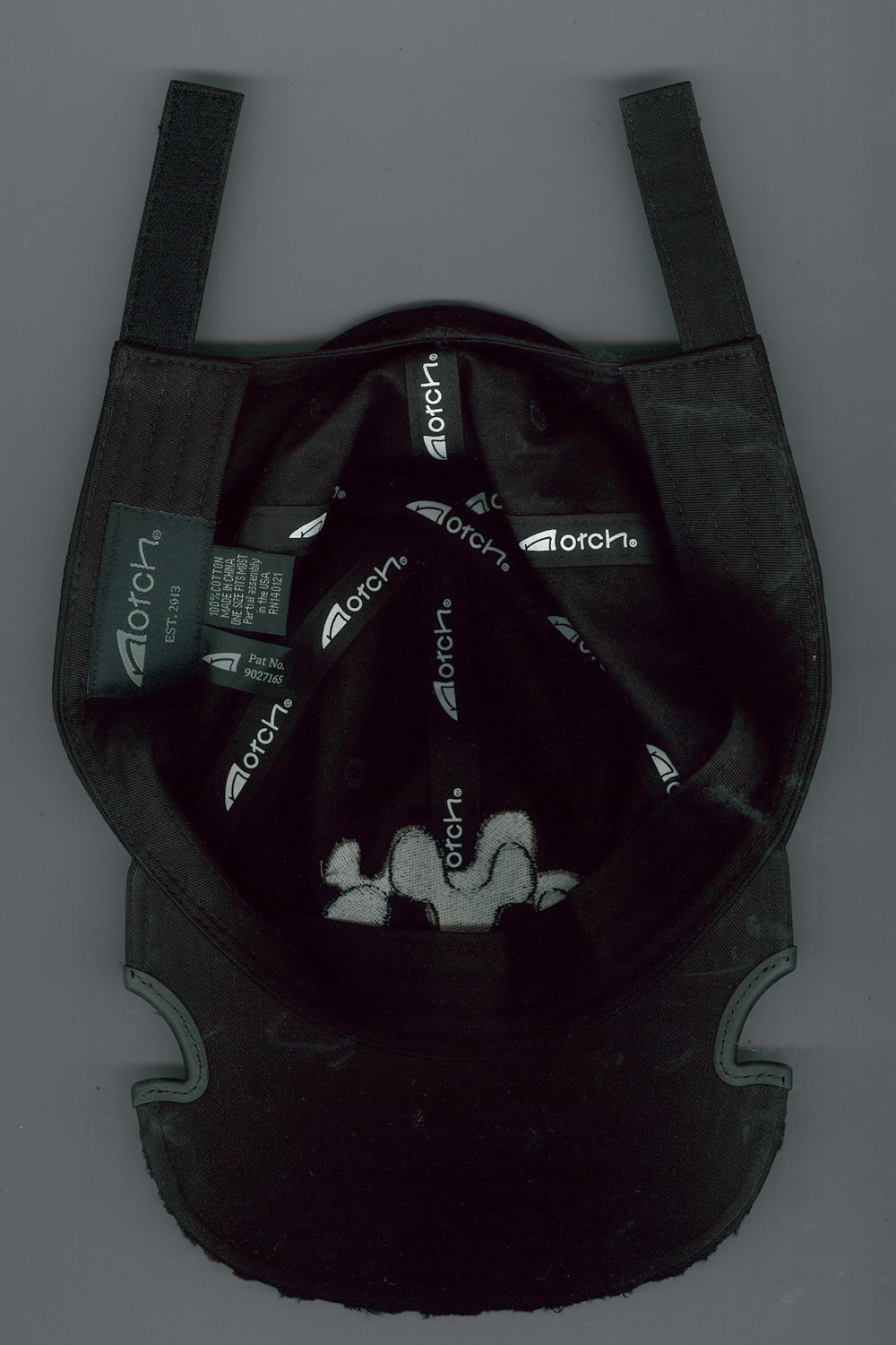 FIFTH GENERAL STORE / Distressed Notch Cap - FADED BLACK