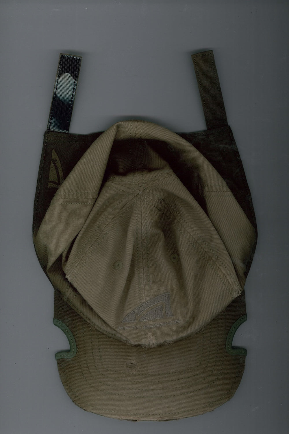FIFTH GENERAL STORE / Distressed Notch Cap - FADED OLIVE