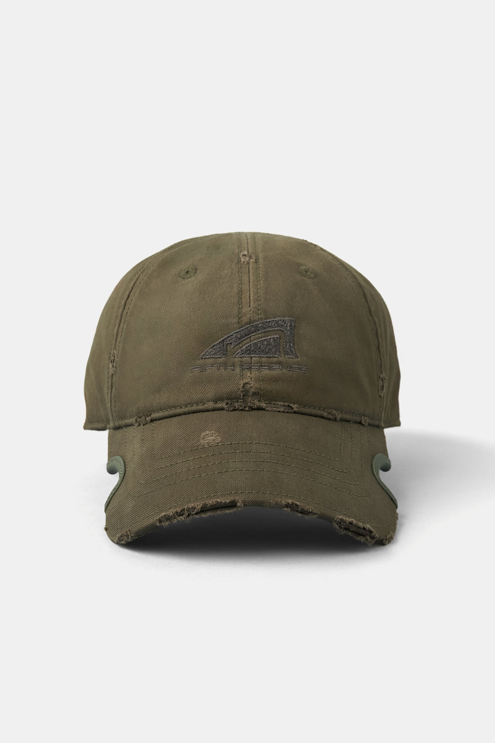 FIFTH GENERAL STORE / Distressed Notch Cap - FADED OLIVE